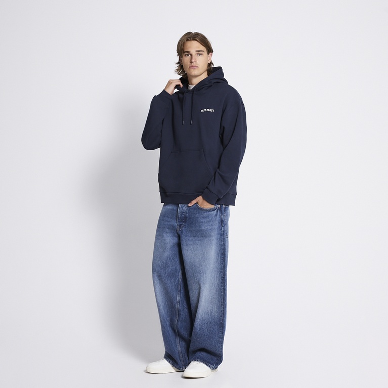 Printed hoodie "East 2.0"